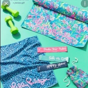 Lilly Pulitzer GWP Workout Towels